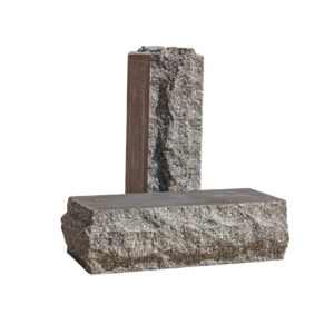 Фасадный кирпич скала тычковой 220x90x65мм графит Евроцегла